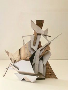 Andrea V Wright. Maquette for future sculpture 9, 2020