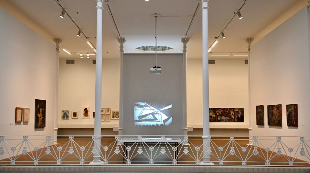 Imágenes de sala de la exposición "Antoni Tàpies. La Imaginación del mundo" del Museo Tàpies, Barcelona © De la fotografía: Pep Herrero, 2025. Del autor: Comissió Tàpies / VEGAP, 2025