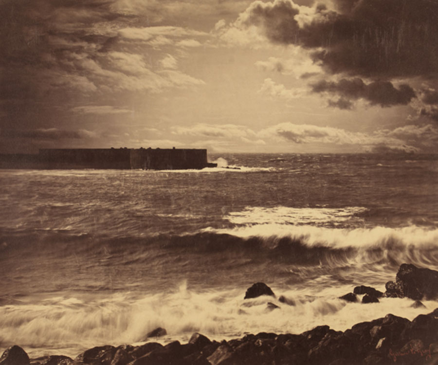 Gustave Le Gray. La gran ola, Sête, hacia 1856-1857. Collection SFP