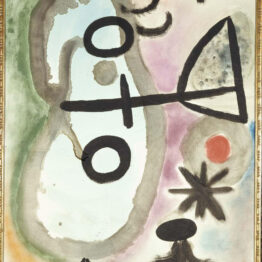 Joan Miró. Pintura, 1949. Museo Reina Sofía en depósito en el MNAC