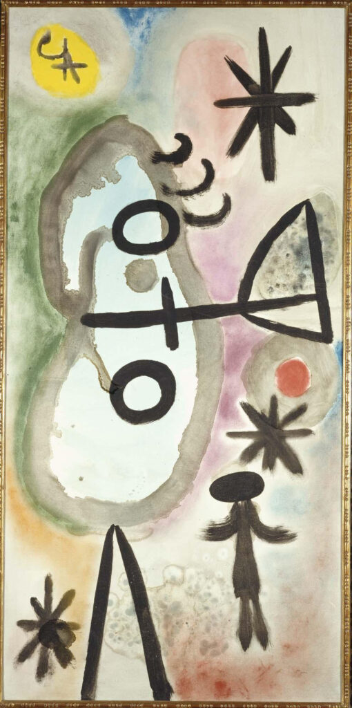 Joan Miró. Pintura, 1949. Museo Reina Sofía en depósito en el MNAC
