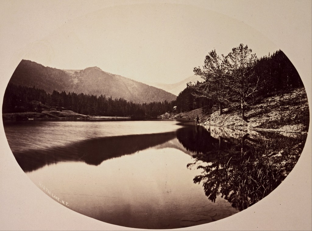 William Henry Jackson. Mystic Lake, 1872