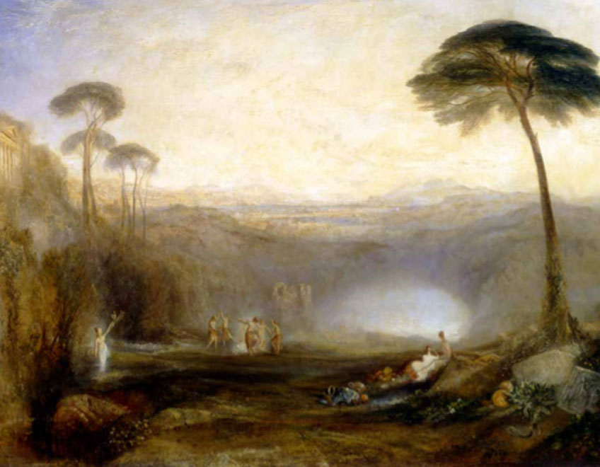  J. M. W. Turner. Le Rameau d’or, 1834. Tate