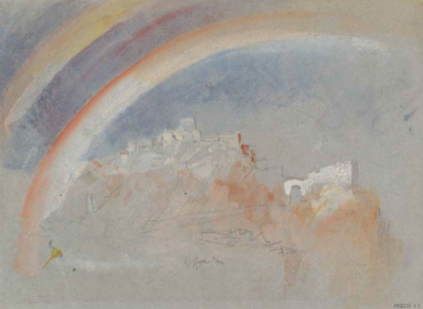  J. M. W. Turner. Ehrenbreitstein avec un arc-en-ciel, 1840. Tate