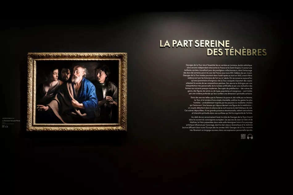 Georges de la Tour. De la sombra a la luz. Musée Jacquemart André. Fotografía: © Culturespaces/ Nicolas Héron