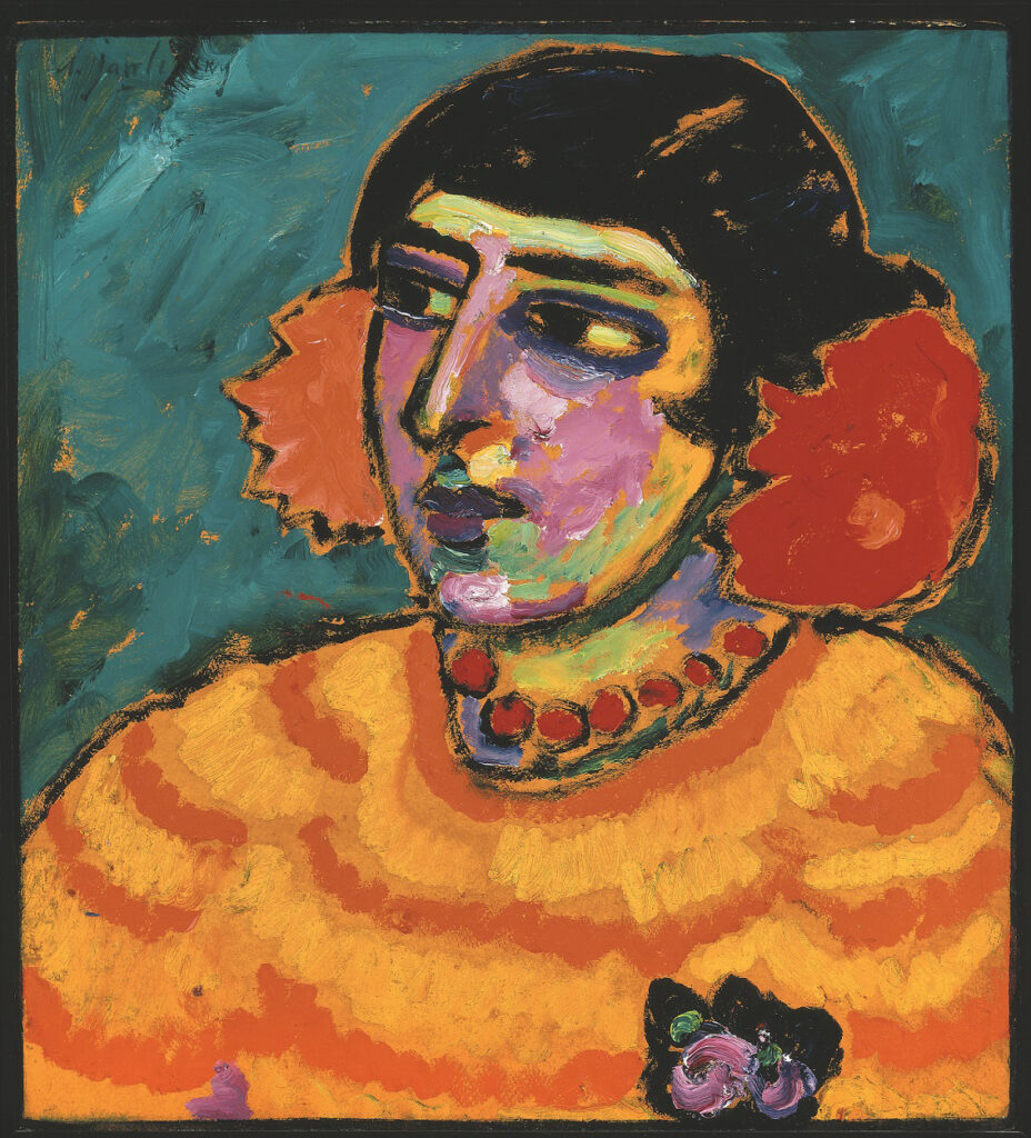 Alexéi von Jawlensky. Mujer española, 1910. Colección particular