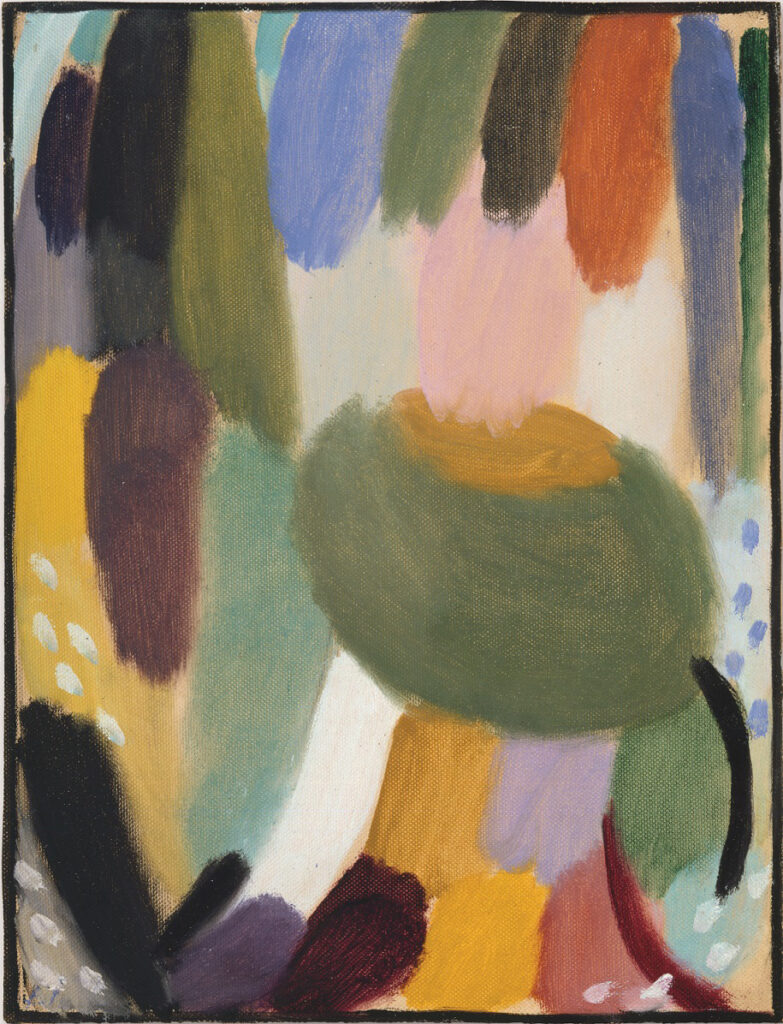 Alexéi von Jawlensky. Variación: Final de verano, mediodía, hacia 1917. Kunstmuseum Liechtenstein, Vaduz