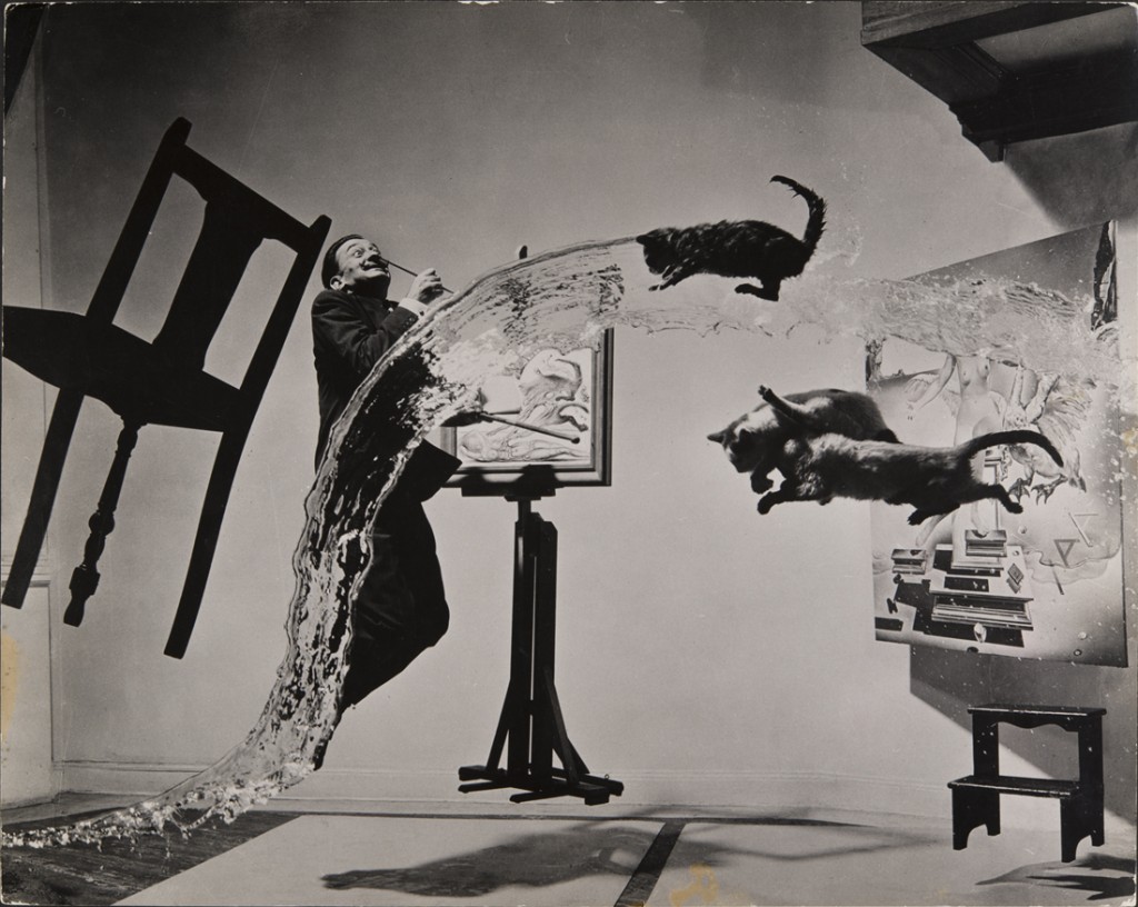 Philippe Halsman. Dalí Atomicus, 1948. Philippe Halsman Archive/ Magnum Photos