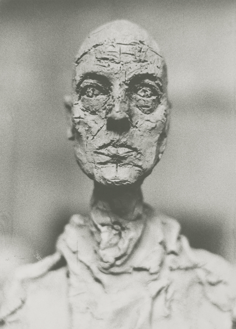 Eli Lotar. Giacometti, buste de Lotar, 1965
