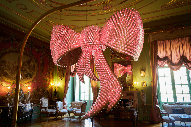 Joana Vasconcelos. Flamboyant. Palacio de Liria. Fotografía: Juan Rayos