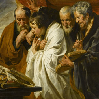 Jacob Jordaens. Les quatre apôtres, vers 1625-1630 / Crédit : RMN-Grand Palais (musée du Louvre)/René-Gabriel Ojéda