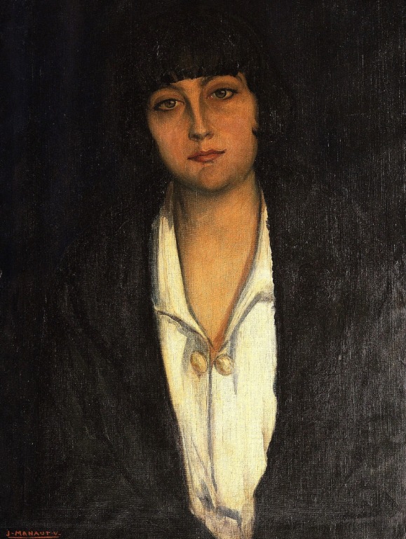 José Manaut Viglietti. Retrato de Lita, Ángeles Roca. París, 1925