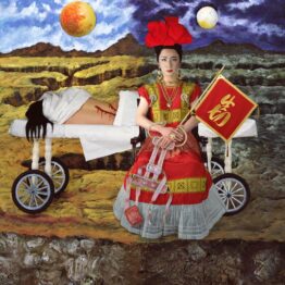 Yasumasa Morimura. WILL TO LIVE. Serie An Inner Dialogue with Frida Kahlo, 2001
