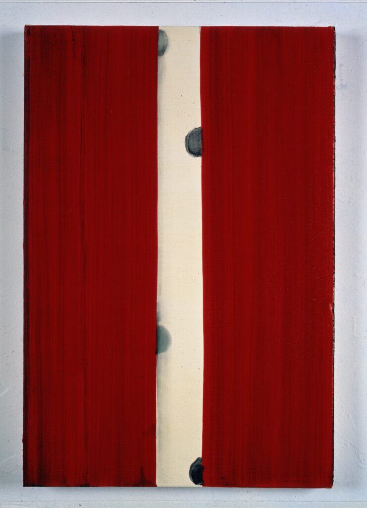 Juan Uslé, Amapola, 1991. Museo Nacional Centro de Arte Reina Sofía. Depósito Colección Soledad Lorenzo, 2014. © Juan Uslé, VEGAP, Madrid, 2025