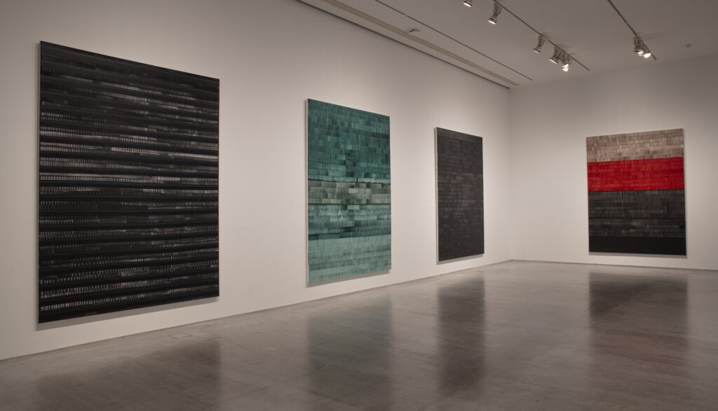 Vista de la exposición Juan Uslé. Ese barco en la montaña. Museo Reina Sofía