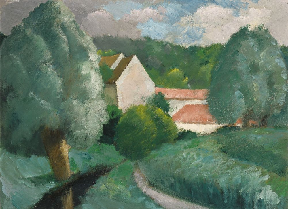 Julio González. Paisaje, hacia 1925-1928. Museo Nacional Centro de Arte Reina Sofía, Madrid. Donación de Roberta González, 1973