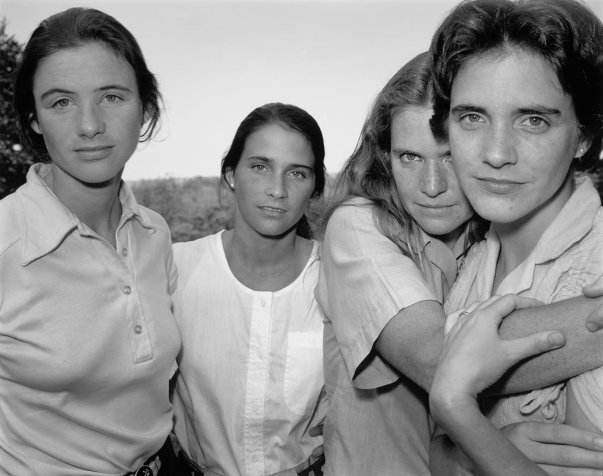 Nicholas Nixon. Las hermanas Brown, 1980. Fundación MAPFRE Collection. © Nicholas Nixon