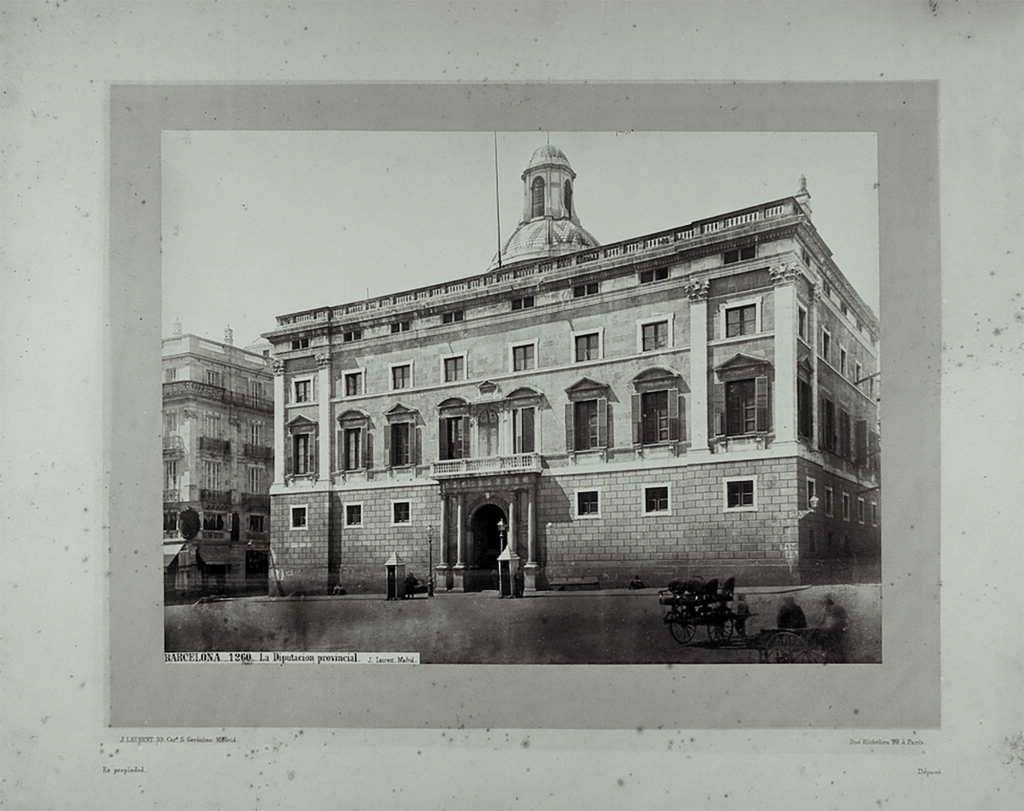 Jules Ainaud. Barcelona. La Diputación Provincial, 1872. Arxiu Fotogràfic de Barcelona