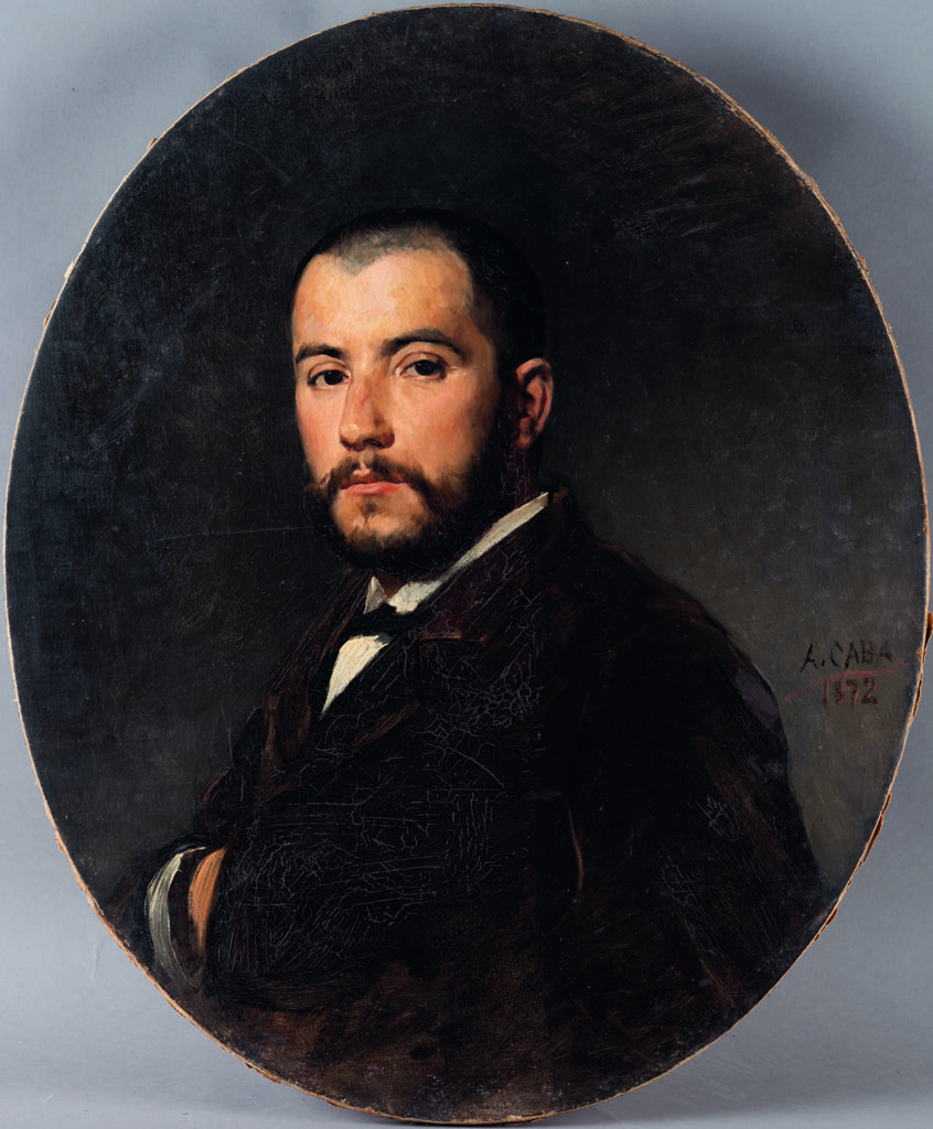 Antoni Caba. Retrato de Jules Ainaud Escande, 1872. © Museu Nacional d’Art de Catalunya, Barcelona