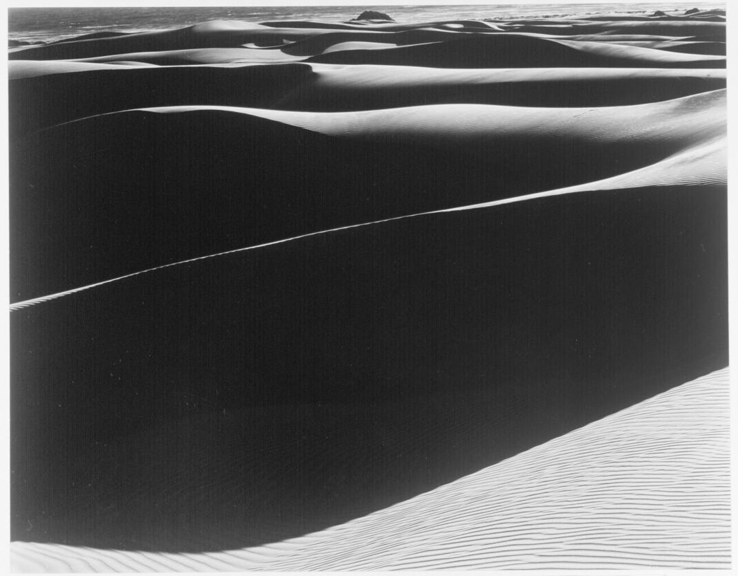 Edward Weston. Dunas, Oceano, 1936. The Huntington Library, Art Museum, and Botanical Gardens