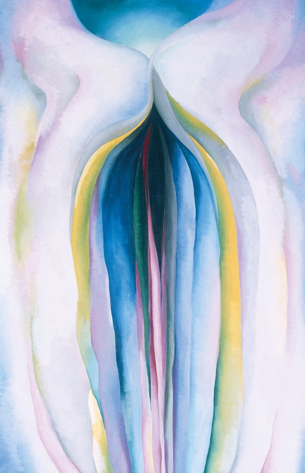 Georgia O´ Keeffe. Grey Lines with Black, Blue and Yellow, 1923. Museum of Fine Arts, Houston