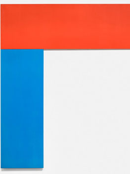 Ellsworth Kelly. Chatham VI: Red Blue, 1971