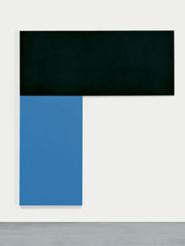 Ellsworth Kelly. Chatham III: Black Blue, 1971