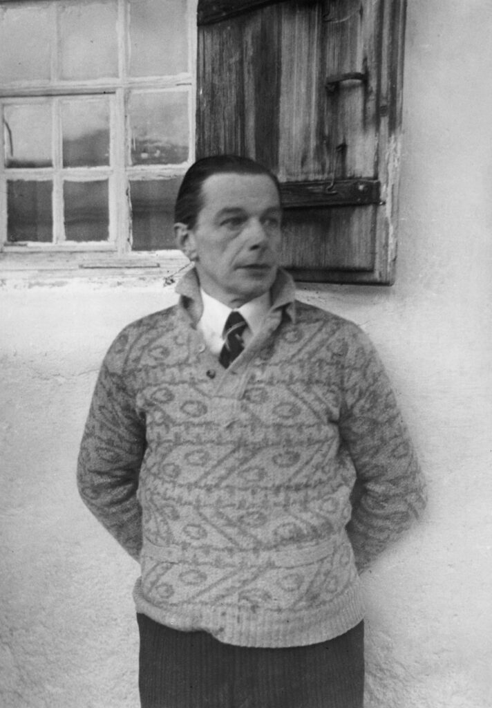 Ernst Ludwig Kirchner en Wildbodenhaus, después de 1935. Cortesía de Ernst Ludwig-Kirchner Archiv, Wichtrach/Bern / Kirchner Museum Davos