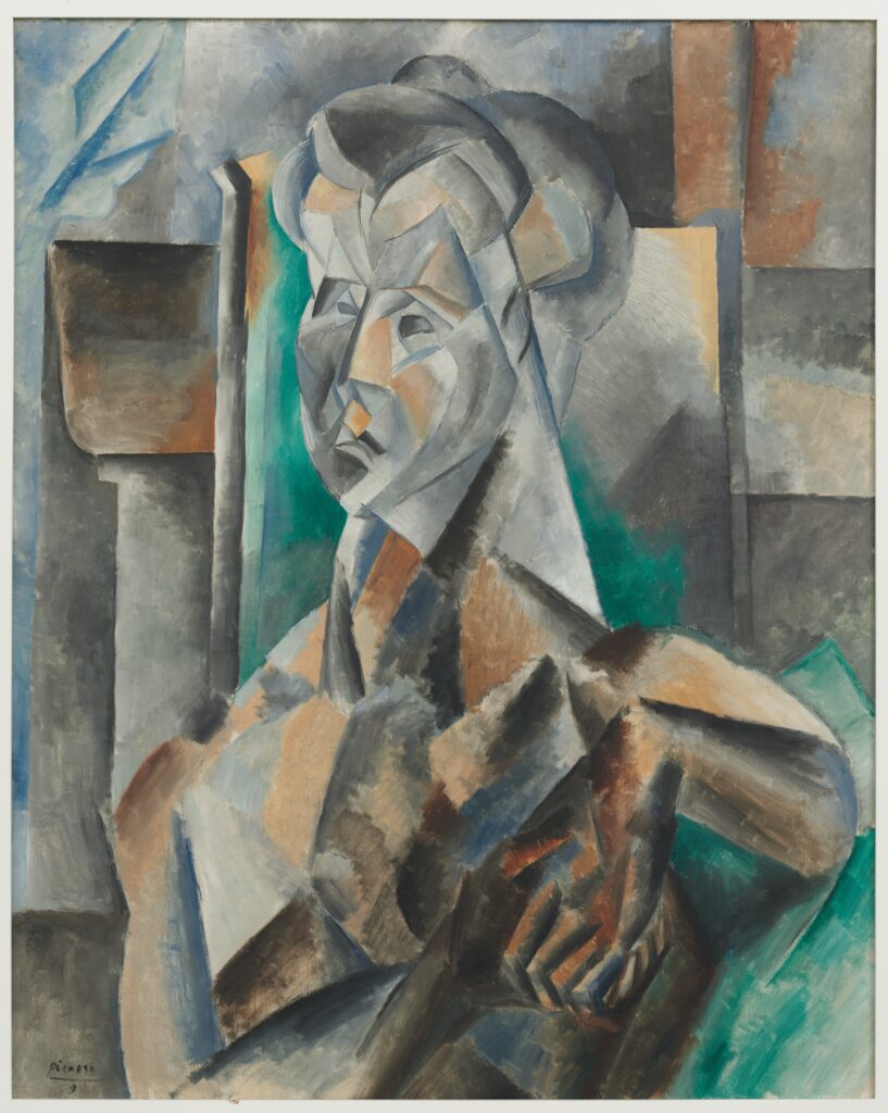Pablo Picasso. Mujer de verde, 1909. Van Abbemuseum, Eindhoven 