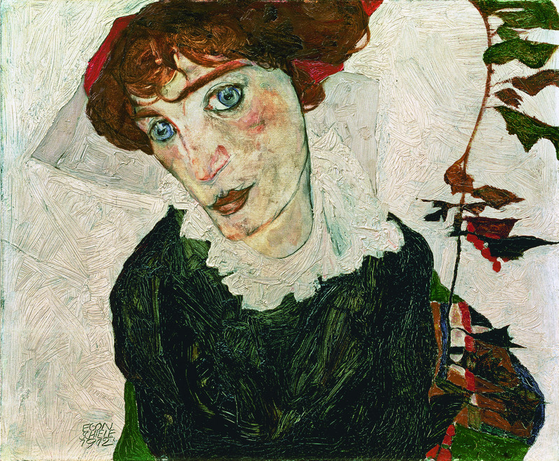 Egon Schiele. Retrato de Wally Neuzil, 1912. Leopold Museum, Viena