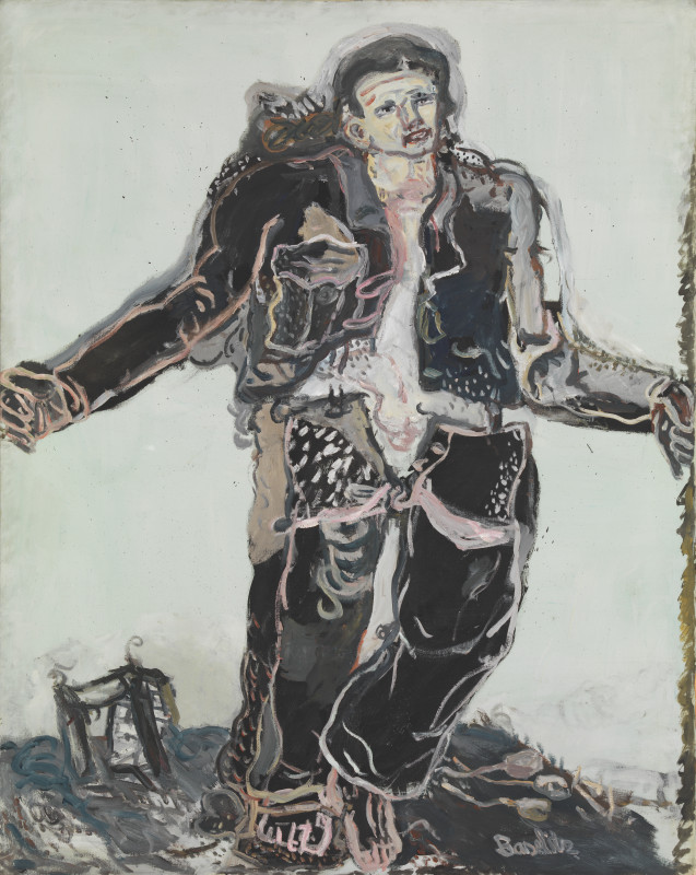 Georg Baselitz, Der Neue Typ, 1966. Louisiana Museum of Modern Art, Humlebæk. Donación: Franz Dahlem
