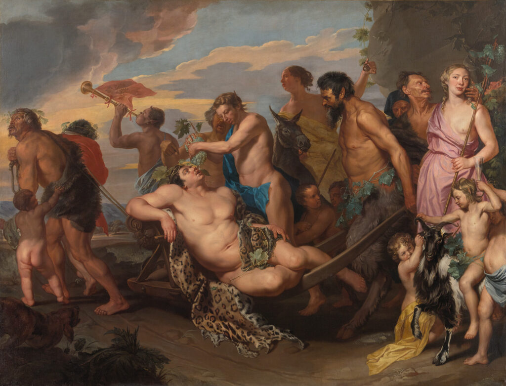 Michaelina Wautier. Triunfo de Baco, hacia 1655-1659. Kunsthistorisches Museum