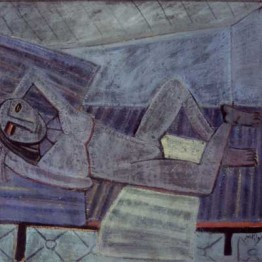 Wifredo Lam. El descanso de la modelo, 1941