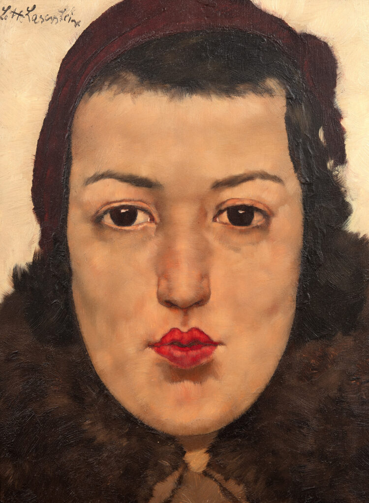 Lotte Laserstein. Russian Girl, hacia 1928. Fotografía: Albin Dahlström/Moderna Museet ©Lotte Laserstein Bildupphovsrätt 2023