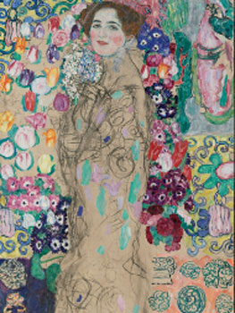 Gustav Klimt. Posthumous Portrait of Ria Munk III, 1917-1918