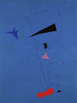 Joan Miró. Peinture (Étoile Bleue), 1927