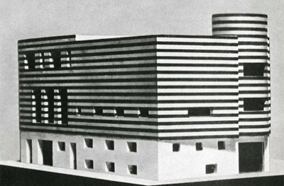 Adolf Loos. Diseño de vivienda para Josephine Baker, 1937