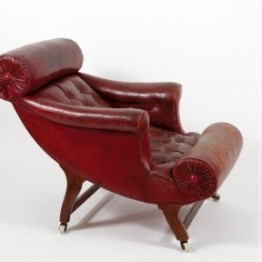 Adolf Loos. Knieschwimmer, sillón con descanso de rodillas. Colección Hummel, Viena
