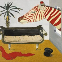 Lucian Freud. El cuarto del pintor, 1944. Colección privada © The Lucian Freud Archive. Todos los derechos reservados 2023 / Bridgeman Images