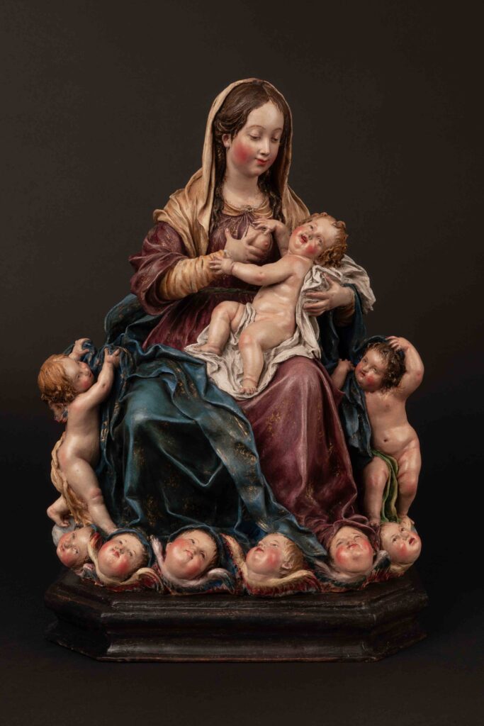 Luisa Roldán. Virgen de la leche