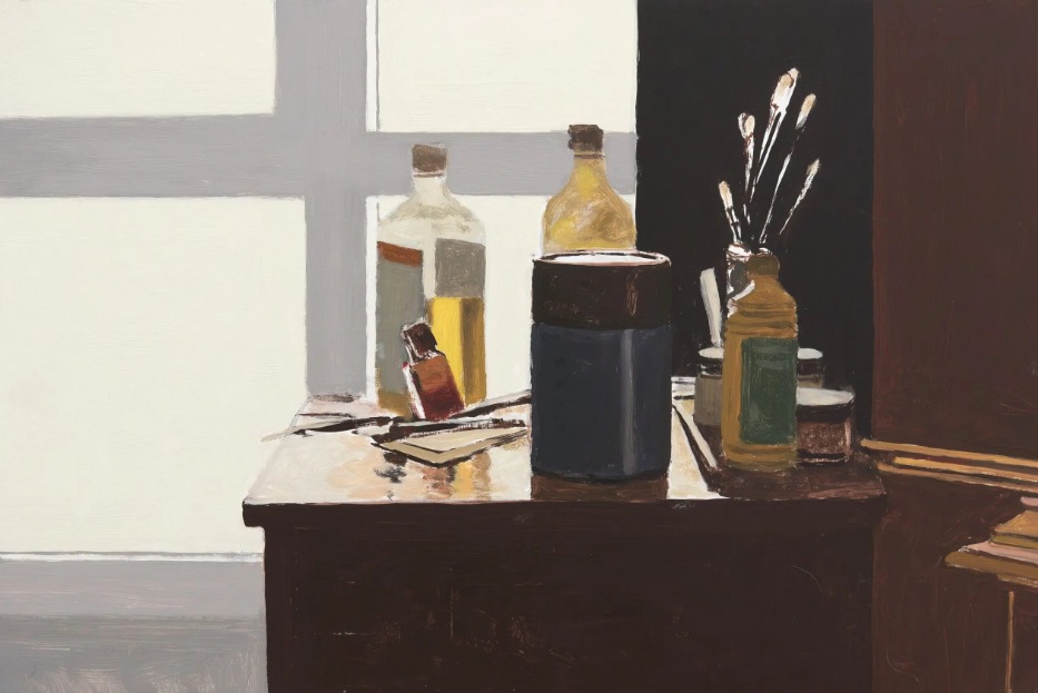 Luis Paltré. Contraluz. En el estudio, 2023