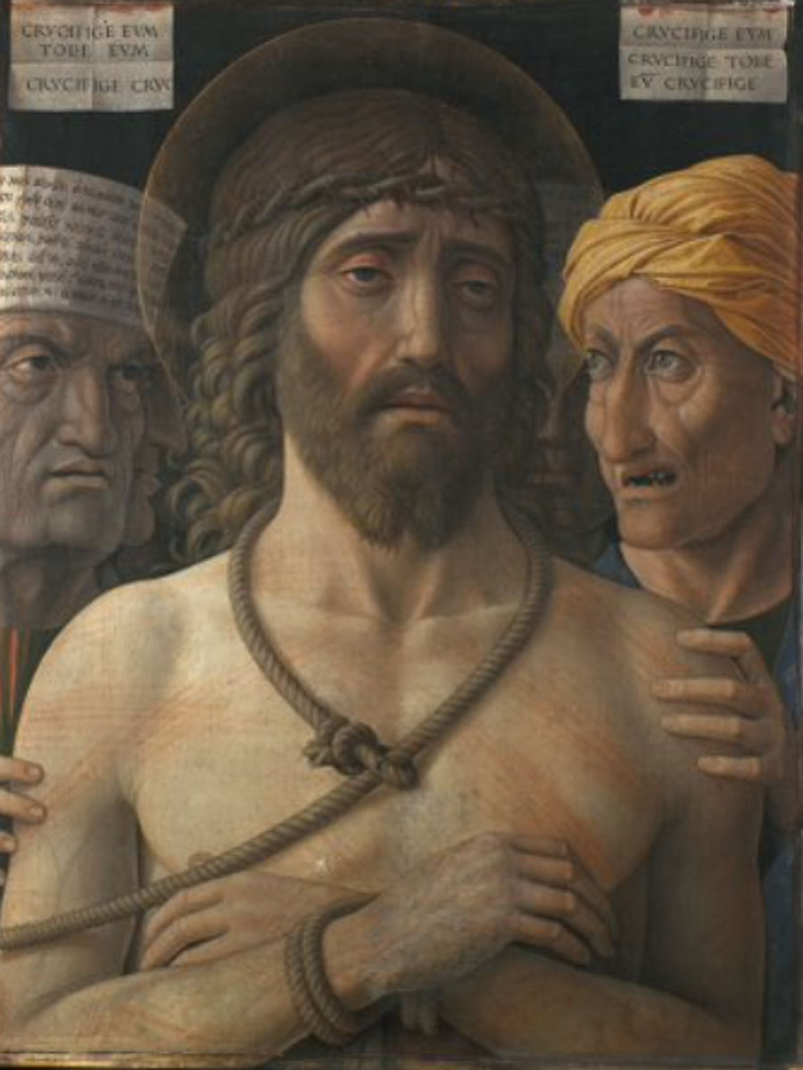 Andrea Mantegna. Ecce Homo. Musée Jacquemart-André, París