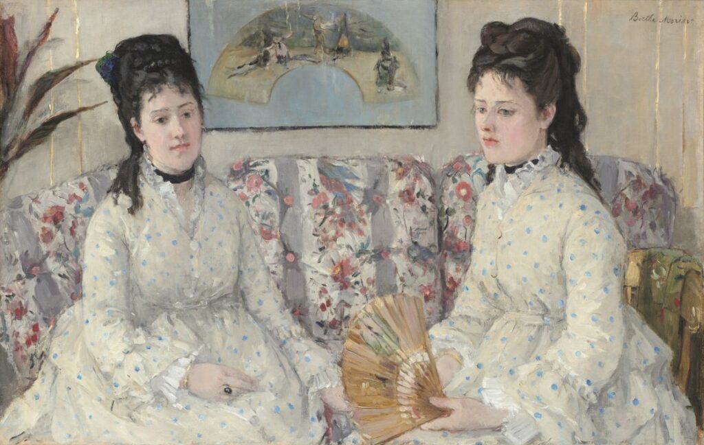 Berthe Morisot. Las hermanas, 1869. National Gallery of Art, Washington, donación de Mrs. Charles S. Carstairs