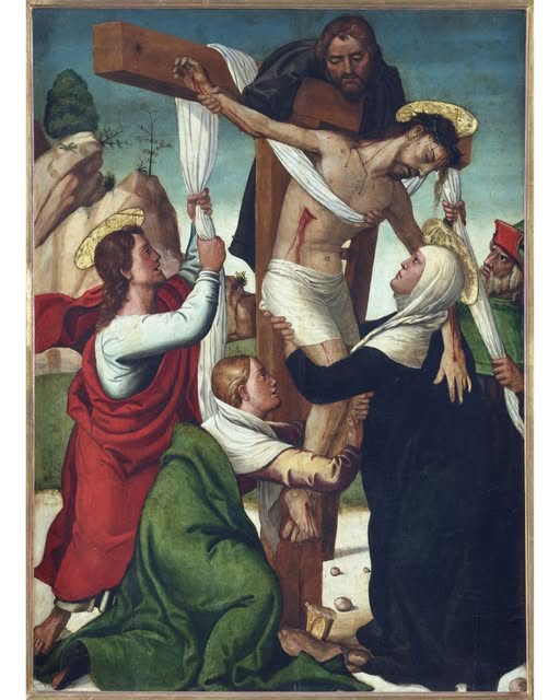 Framcisco Comontes. Descendimiento, 1530-1531. Convento de Santa Ana, Toledo