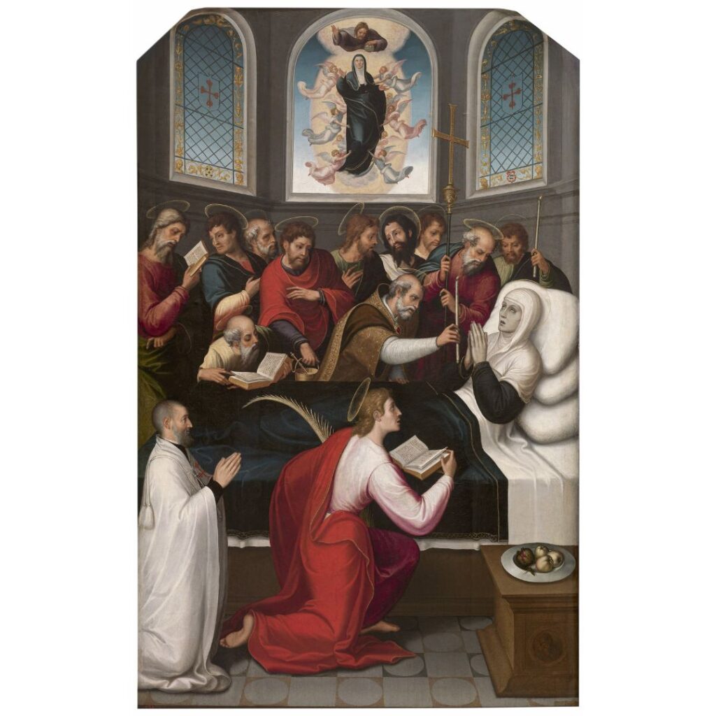 Juan Correa de Vivar. El Tránsito de la Virgen, 1546-1550. Museo Nacional del Prado