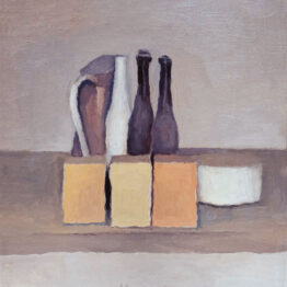 Giorgio Morandi. Natura morta, 1956. Collezione Augusto e Francesca Giovanardi, Milán. © Giorgio Morandi, VEGAP, Madrid, 2021