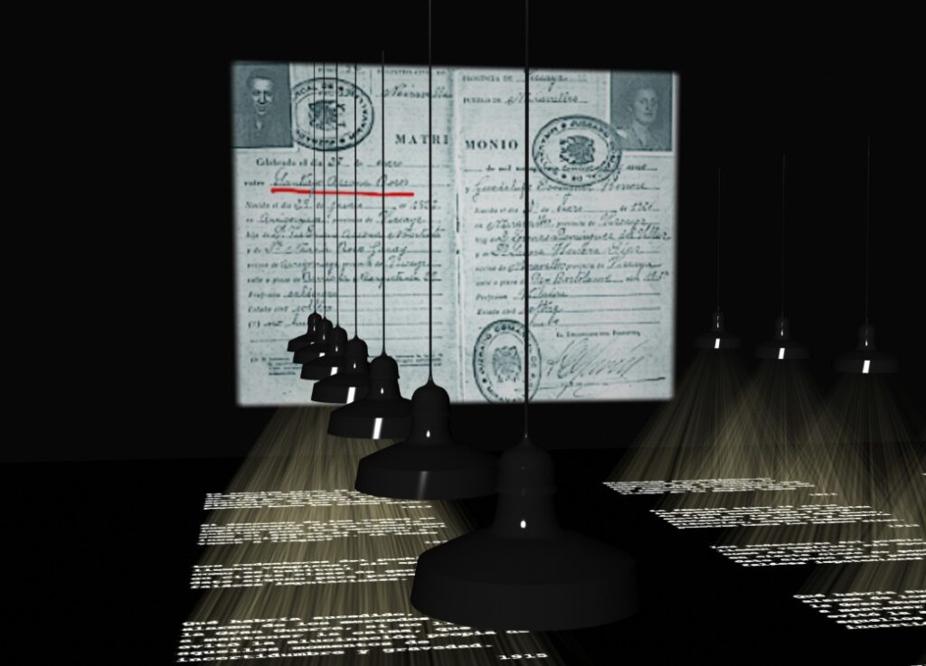 Marisa González. Luminarias. Proyecto La fábrica, 2000