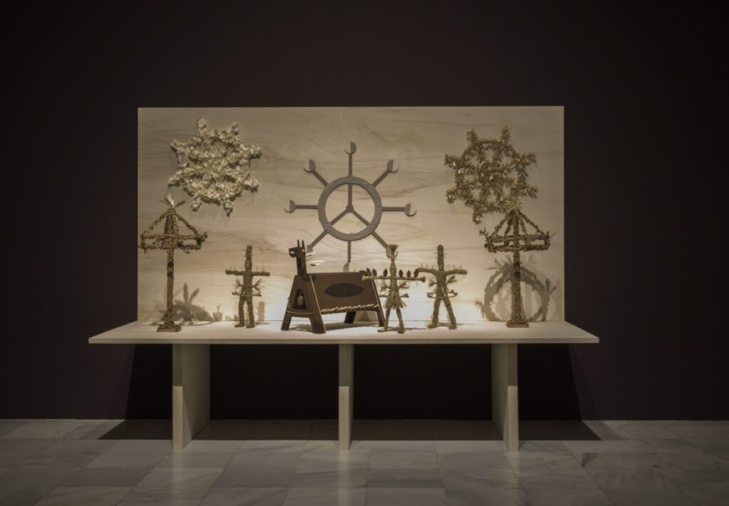 Vista de la exposición Maruja Mallo: Máscara y compás. Museo Nacional Centro de Arte Reina Sofía