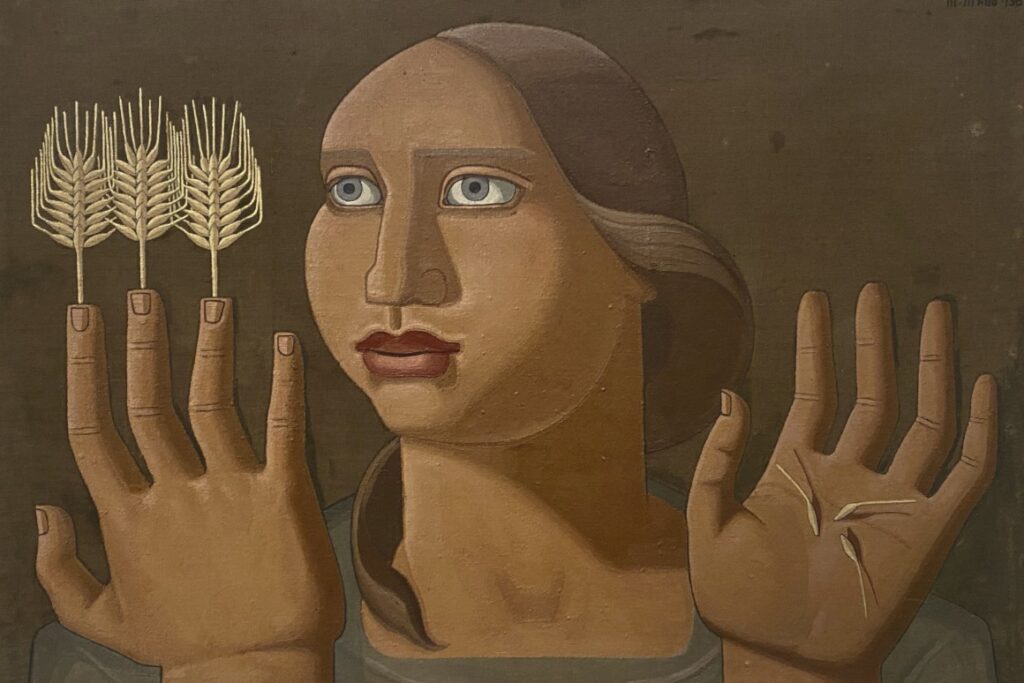 Maruja Mallo. Sorpresa del trigo, 1936. Colección particular