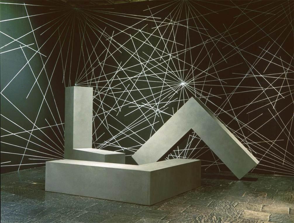 Obras de arte minimalista. Robert Morris. L-Bearns, 1965